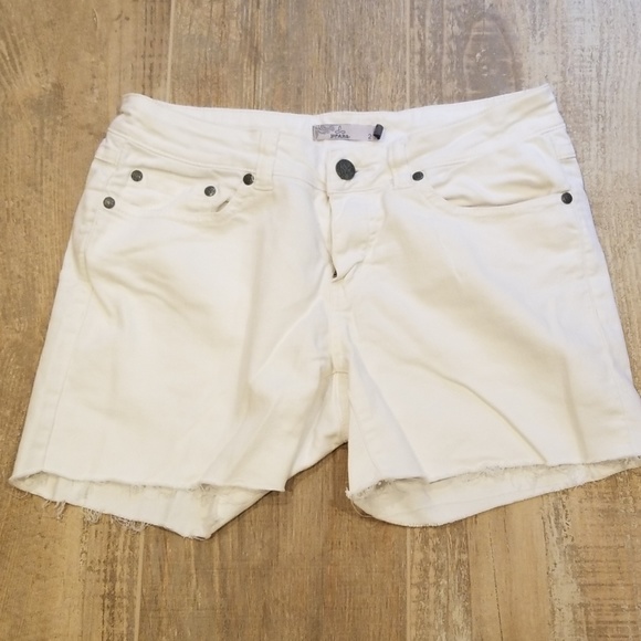 Prana Pants - Prana l White Jean Shorts Cutoffs